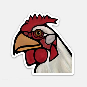 Sticker vinyle - Poulet Henrietta