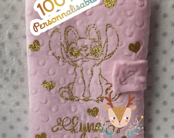 Protège Carnet de Santé Disney Personnalisé – Naissance fille ou garçon – Cadeau personnalisé