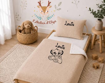 Preschool Nap Kit - Blanket, Pillowcase and Sheet - Cotton Gauze