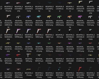 Gunpack 160+ | 50+ Attachments | Install Guide and Video Included | Drag and Drop