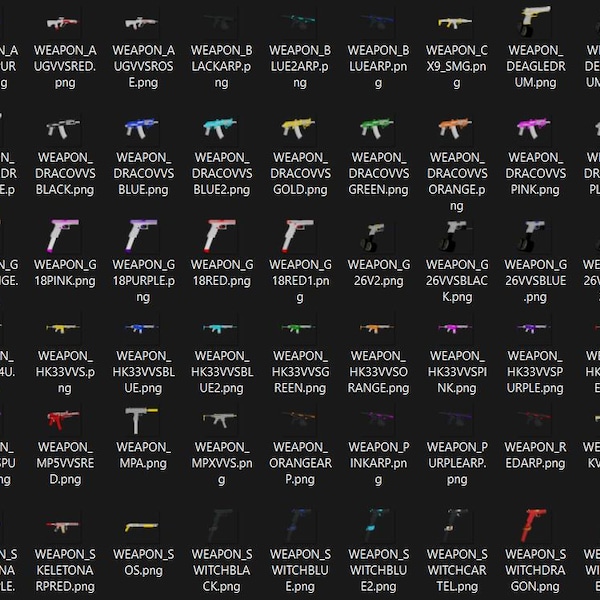 Weapon pack fivem - Etsy México