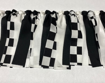 Black and White Checkered Flag Banner Too Fast Birthday Fast One Birthday