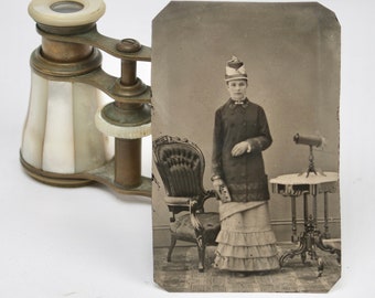 Tintype of a Charles Bush Kaleidoscope