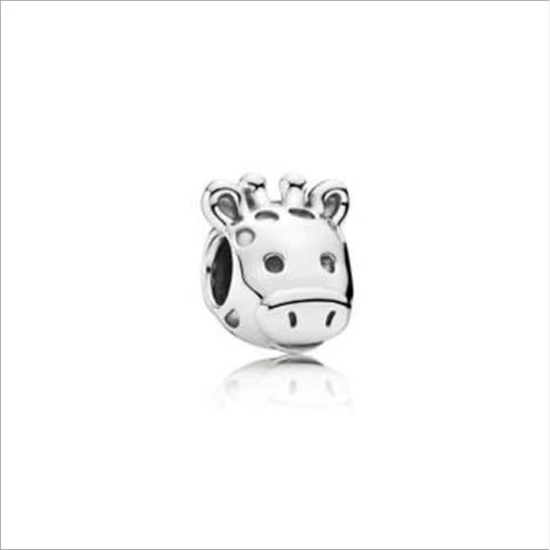 pandora gorgeous giraffe, animal bracelet s925 charm image 1