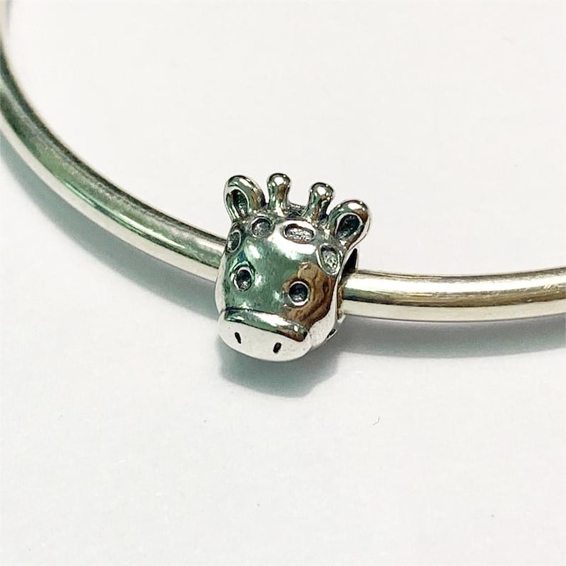 pandora gorgeous giraffe, animal bracelet s925 charm image 3