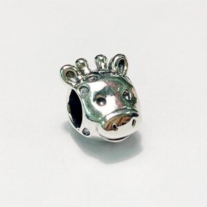 pandora gorgeous giraffe, animal bracelet s925 charm image 4