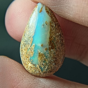 Boulder Pipe Opal för smyckesstenar