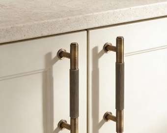 Brass Cupboard Pull: Kitchen Drawer Handles, Bathroom Knobs