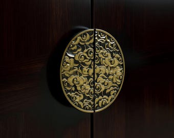 Semicircular Cabinet Pull: Wardrobe Pulls, Gold Handles