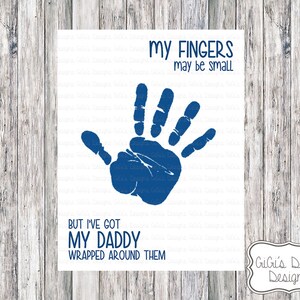 father's day gifts hand prints