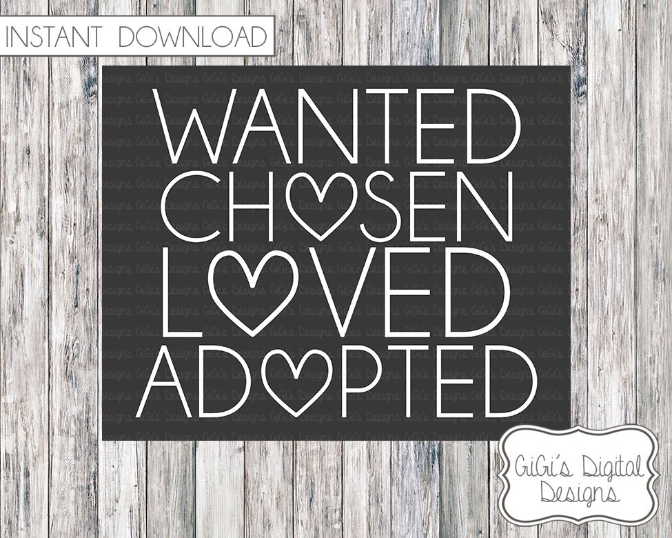 Adoption Announcement Adoption Day Adoption chalkboard sign | Etsy