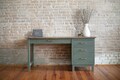 Handmade Ash Wood Desk with 4 Drawers: Modern Home Office Desk