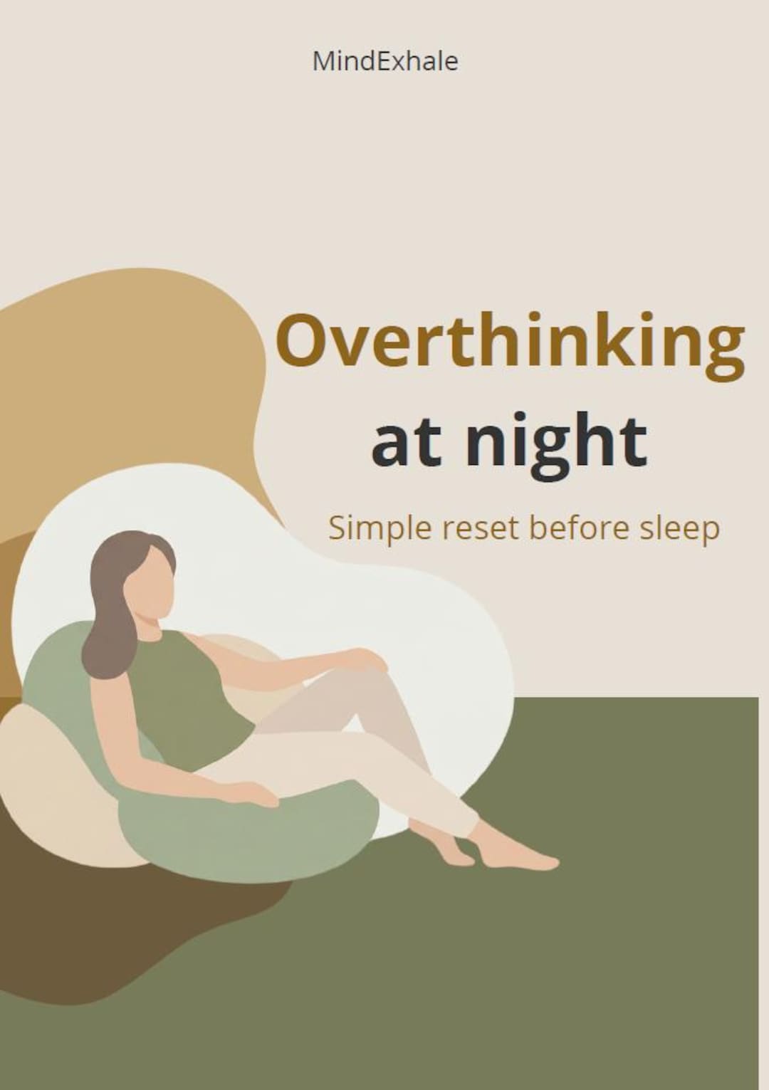 Overthinking at Night | Simple Reset Before Sleep | Calm Mind Without ...