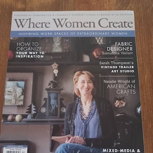 Where Women Create   Feb/ Mar/ Apr 2016   Volume 8 Issue 2