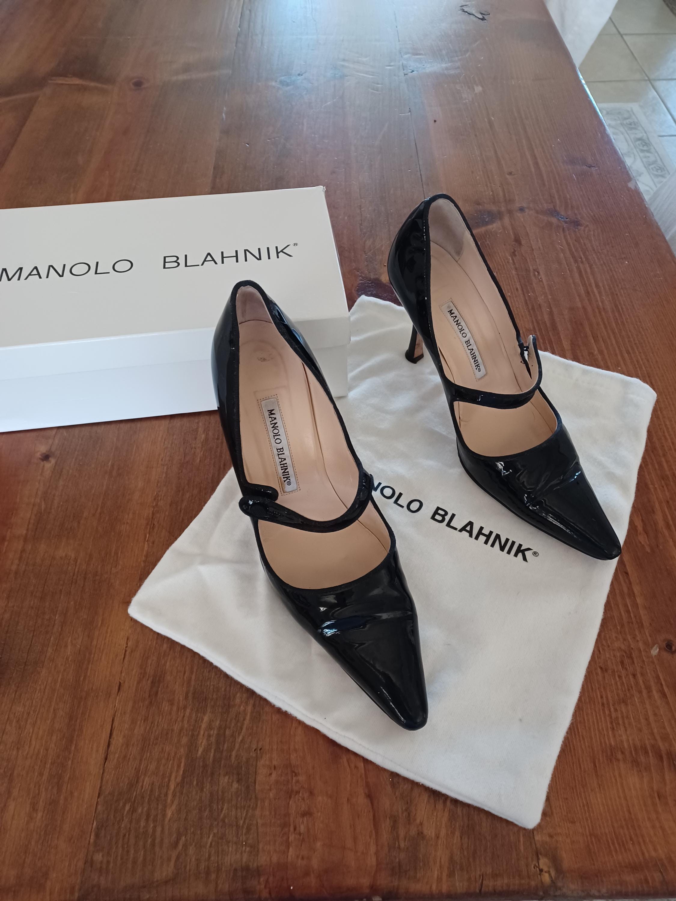 Manolo Blahnik Mary Jane - Etsy
