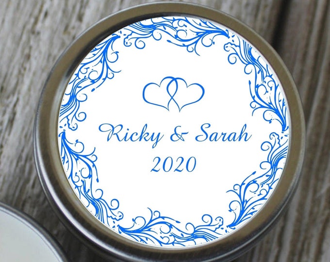 12 Personalized Beach Wedding Favor Candles Unique Favor Ideas Wedding Shower Favors #C-456