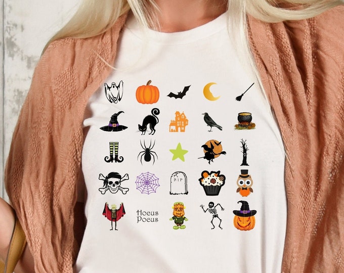 Halloween Shirt The Little Things Shirt My Favorite Things Halloween T Shirt #TS-091