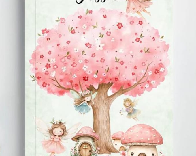 Fairy  Personalized Bridesmaid Notebook | Custom Wedding Journal Gift | Gratitude Journal | Asking Bridesmaid Gift