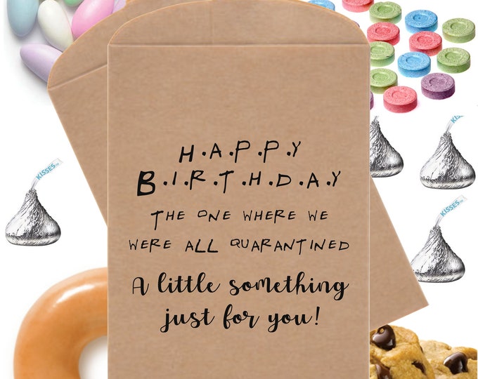 Friends Quarantine Gift Bags - Thinking Of You Distant Hug Gift Bags