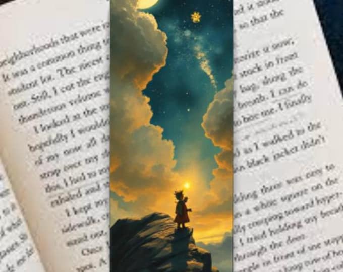 The Little Prince Bookmark | Literary Gift for Book Lovers