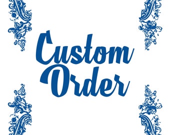Custom Order Amy - Table Cards