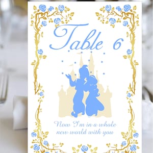 Story Book Quotable Table Numbers Select Your Quotable Cards | Quotable Table Cards | Birthday Quotable Table Cards | Build Your Own Set