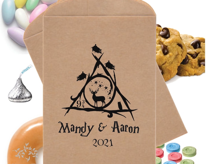 Always Favor Bags Confection Treat Bags Pottery Candy Bag Theme Party Favors Table Party Favor