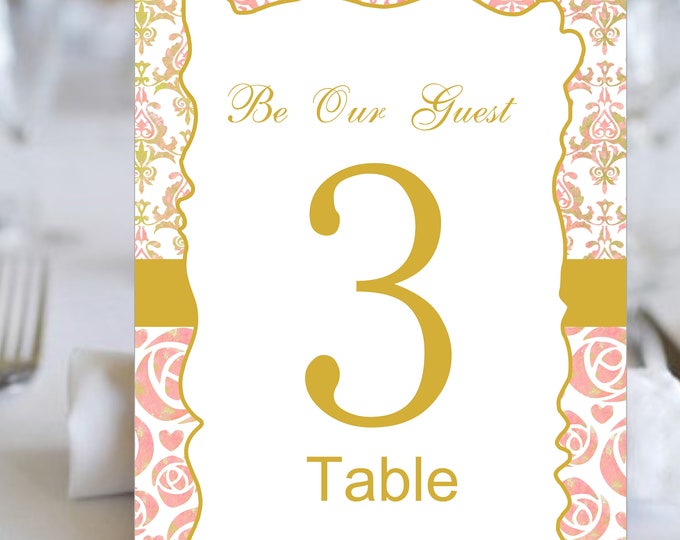 Fairy Tale Story Book Table Numbers | Select Your Story Book Characters | Build Your Own set #TN-401-3