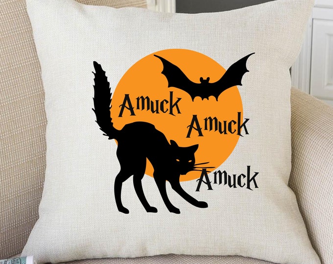 Amuck Vintage  Home Decor Washable Pillow Cover