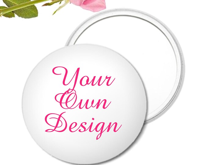 Design Your Own Bride Tribe Mirrors | Bride Squad Gifts | Team Bride Pocket Mirrors | Bachelorette favors | Bachelorette Party