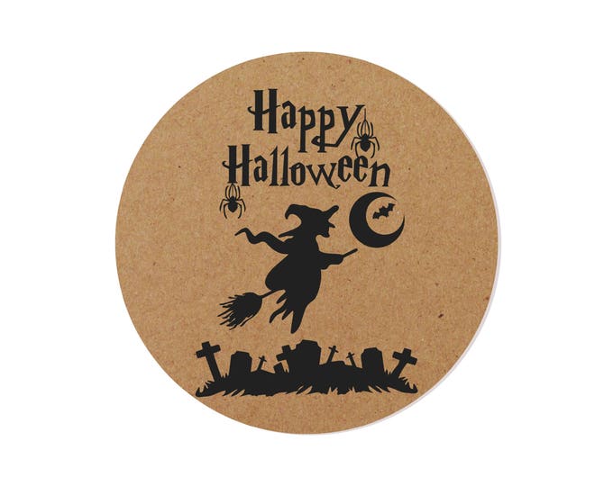 Halloween Treats Pumpkin Sticker Kraft Thank You Stickers Party Favor Stickers Thank You Sticker Hershey ® Candy Stickers