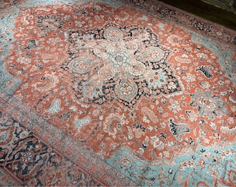Area Rug, Vintage Persian Rug, Living Room Rug, Oriental Rug , Vintage Turkish rug
