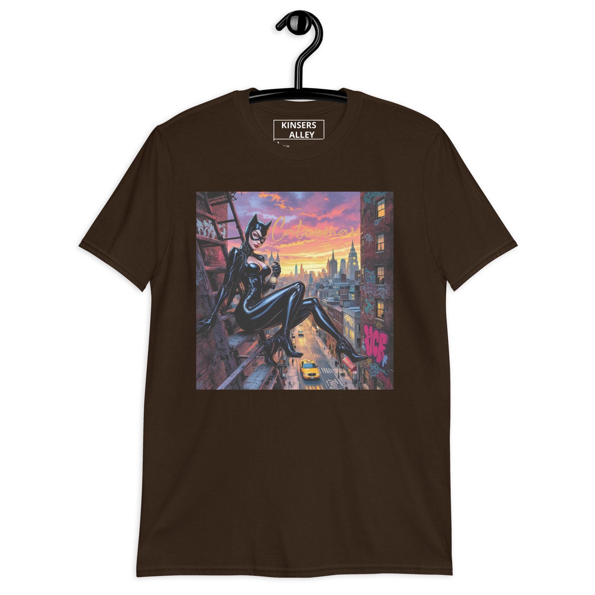 Catwoman Graphic Tee - Etsy