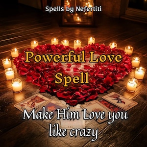 ENDLESS LOVE SPELL - Ewige Leidenschaft, Bindung stärken, tiefe Liebe & Besessenheit entfachen, ihn / sie dich wie verrückt lieben lassen