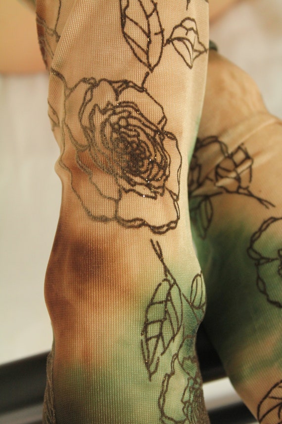 camo thigh high socks