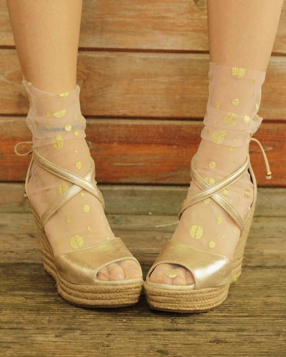 Ivory bridesmaid socks sales