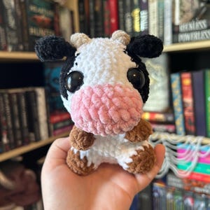 handmade crochet amigurumi Cow plushie