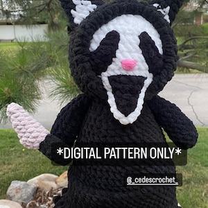 Kitty Crochet Pattern///This Is A Pattern NOT A PHYSICAL ITEM///Horror Crochet Pattern