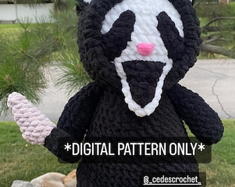 Kitty Crochet Pattern///This Is A Pattern NOT A PHYSICAL ITEM///Horror Crochet Pattern