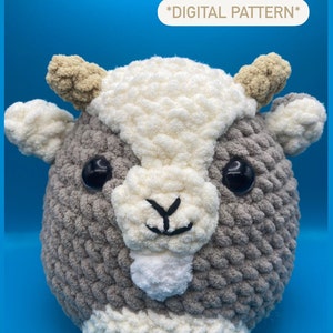 Walker The goat Crochet Pattern/// This Is A PATTERN ONLY Not A Physical Item/// Crochet Amigurumi Goat Pattern