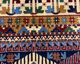 Vintage Style Multi-Tree Medallion Oriental Rug (9.9 x 6.7 ft)