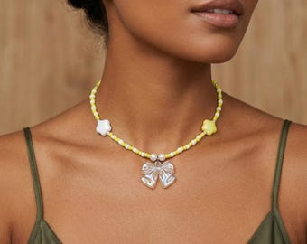 Regalo para ella, joyería de verano Y2K, colgante de estrella