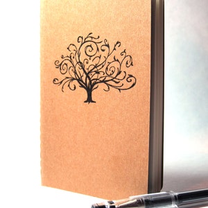 Moleskine Notebook Journal - Kraft, Small, Plain or Lined Pages: &quot;Tree of Life&quot;