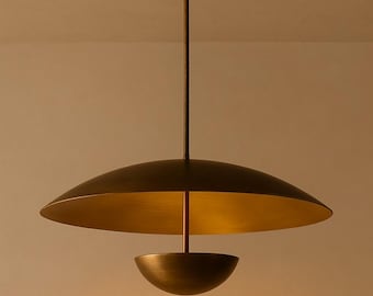 mid century modern chandelier , brass pendant lighting flush mount ceiling light fixture