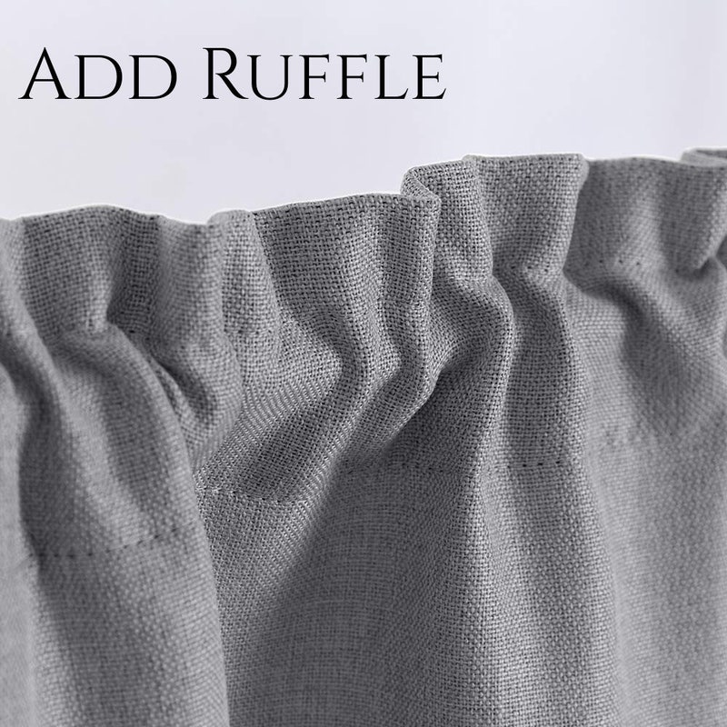 Ruffled Curtains - Etsy
