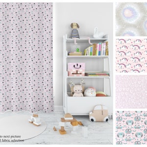 English Nursery Curtains- Pink Drapery Panel Pair- Premier Prints Girls Room Decor- Pink Bedroom Curtains for Baby&#39;s Room- Choose Pattern