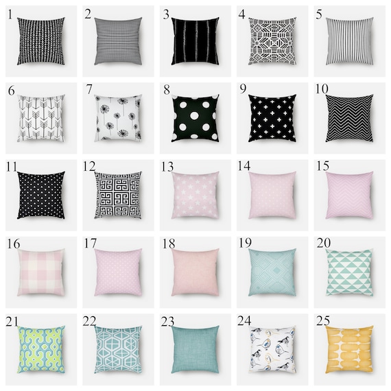 CLEARANCE Decorative Throw Pillow Covers, Modern Home Decor for