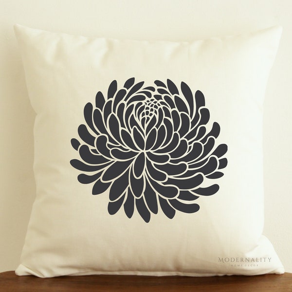 Chrysanthemum Pillow Cases - Pair