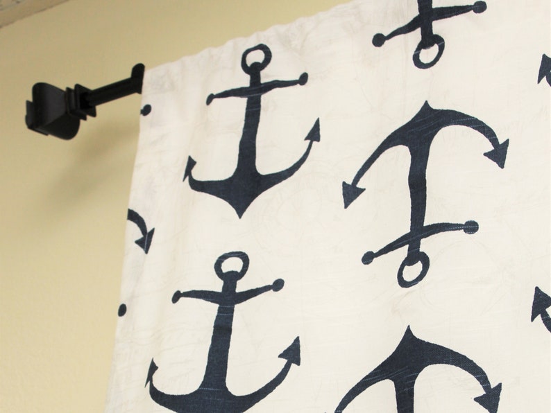 Navy Blue Window Valances Navy Valance Nautical Valance Etsy Canada