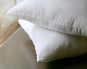Pillow Insert, Square, Non Woven Polyester Cover With Polyfibre Filling,  Sizes Offered Are From 10X10 to 18X18 Inches. 
